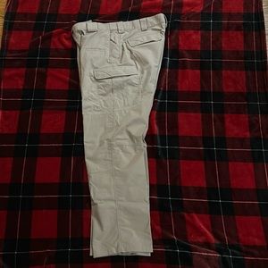 Khaki 5.11 tactical strike pants